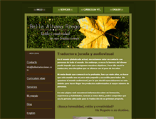 Tablet Screenshot of bellastraducciones.com